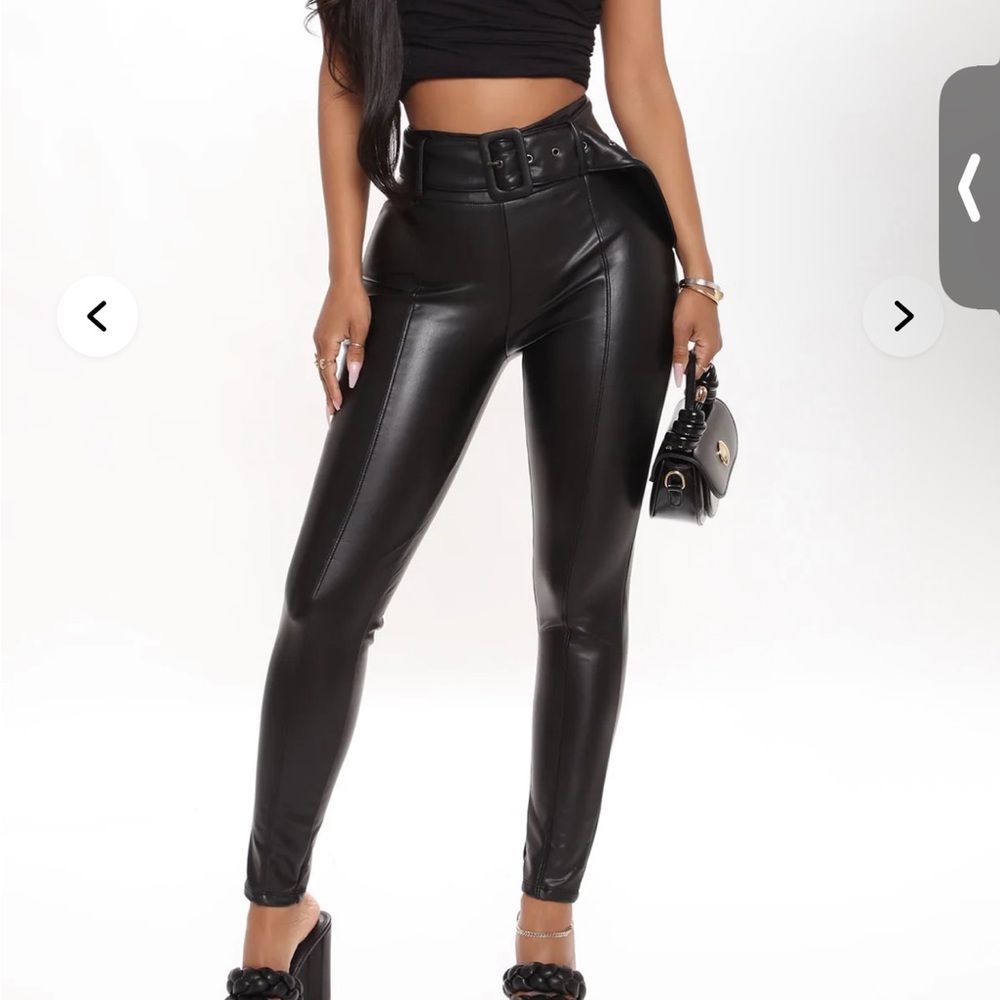 Fashion Nova Leather Pants